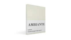 Ambiante Cotton Uni kussenslopen (set van 2)