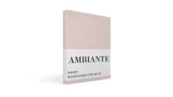 Ambiante Cotton Uni kussenslopen (set van 2)