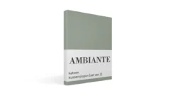 Ambiante Cotton Uni kussenslopen (set van 2)