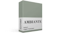 Ambiante Cotton Uni topper hoeslaken