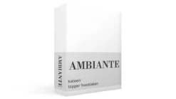 Ambiante Cotton Uni topper hoeslaken