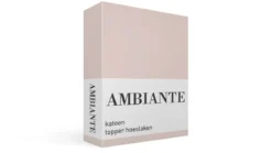 Ambiante Cotton Uni topper hoeslaken