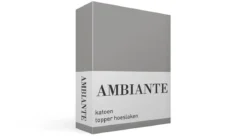 Ambiante Cotton Uni topper hoeslaken
