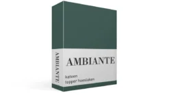 Ambiante Cotton Uni topper hoeslaken
