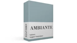 Ambiante Cotton Uni topper hoeslaken