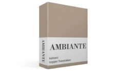 Ambiante Cotton Uni topper hoeslaken
