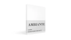 Ambiante molton kussenslopen (set van 2)