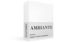 Ambiante stretch topper molton hoeslaken