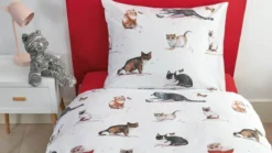 Beddinghouse Kids Cute Cats dekbedovertrek
