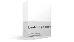 Beddinghouse percale katoen topper hoeslaken