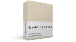 Beddinghouse percale katoen topper hoeslaken