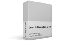 Beddinghouse percale katoen topper hoeslaken
