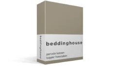 Beddinghouse percale katoen topper hoeslaken
