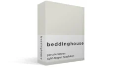 Beddinghouse percale katoen split-topper hoeslaken