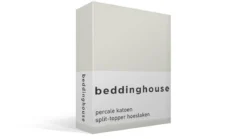 Beddinghouse percale katoen split-topper hoeslaken