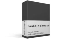 Beddinghouse percale katoen split-topper hoeslaken