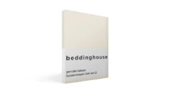 Beddinghouse percale katoen kussenslopen (set van 2)