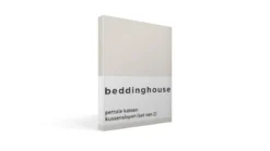 Beddinghouse percale katoen kussenslopen (set van 2)