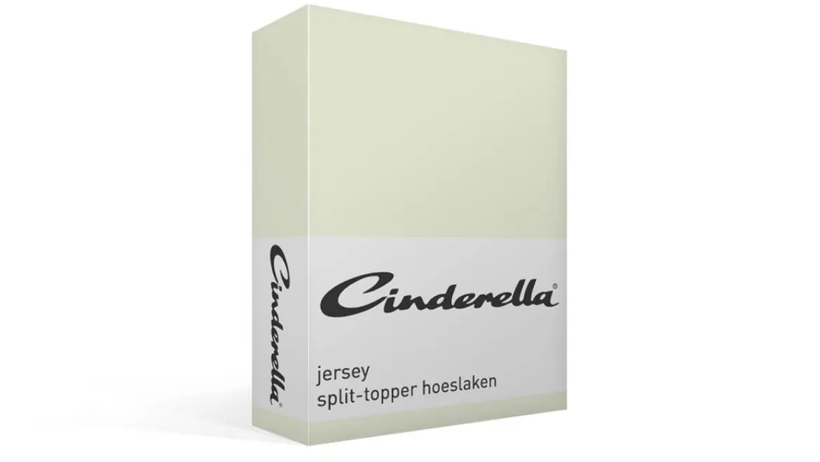Cinderella jersey split-topper hoeslaken