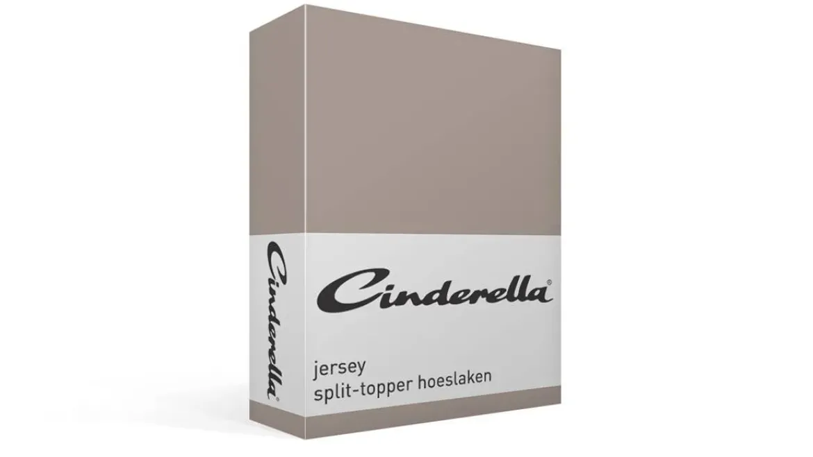 Cinderella jersey split-topper hoeslaken