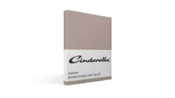 Cinderella katoen kussenslopen (set van 2)