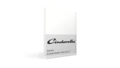 Cinderella katoen kussenslopen (set van 2)