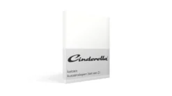Cinderella katoen kussenslopen (set van 2)
