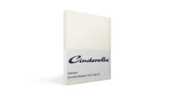 Cinderella katoen kussenslopen (set van 2)