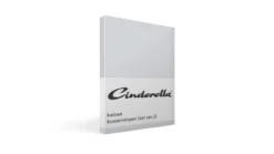 Cinderella katoen kussenslopen (set van 2)