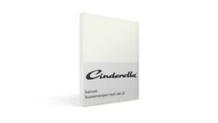 Cinderella katoen kussenslopen (set van 2)