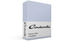 Cinderella katoen-satijn hoeslaken