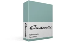 Cinderella katoen-satijn hoeslaken