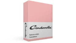 Cinderella katoen-satijn hoeslaken