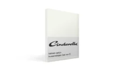 Cinderella katoen-satijn kussenslopen (set van 2)