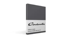 Cinderella katoen-satijn kussenslopen (set van 2)