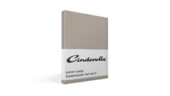 Cinderella katoen-satijn kussenslopen (set van 2)