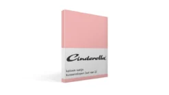 Cinderella katoen-satijn kussenslopen (set van 2)