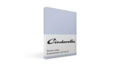 Cinderella katoen-satijn kussenslopen (set van 2)