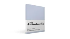 Cinderella katoen-satijn kussenslopen (set van 2)