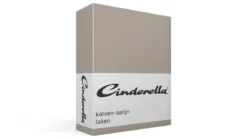 Cinderella katoen-satijn laken