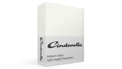 Cinderella katoen-satijn split-topper hoeslaken
