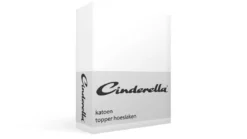 Cinderella katoen topper hoeslaken