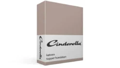 Cinderella katoen topper hoeslaken