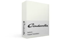 Cinderella katoen topper hoeslaken