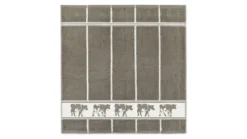 DDDDD Zwart Bont keukendoek (set van 6)