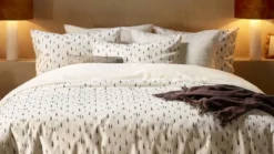 De Witte Lietaer Dentree flanel dekbedovertrek