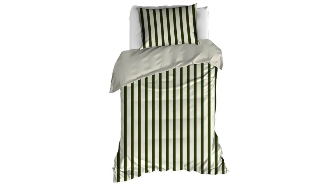 De Witte Lietaer Matcha flanel dekbedovertrek