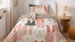 Dreamhouse Bunnyhop wasbaar dekbed