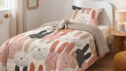Dreamhouse Bunnyhop wasbaar dekbed