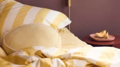 Essenza Minte Stripe dekbedovertrek